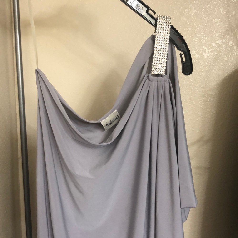 Fredericks one shoulder cocktail dress